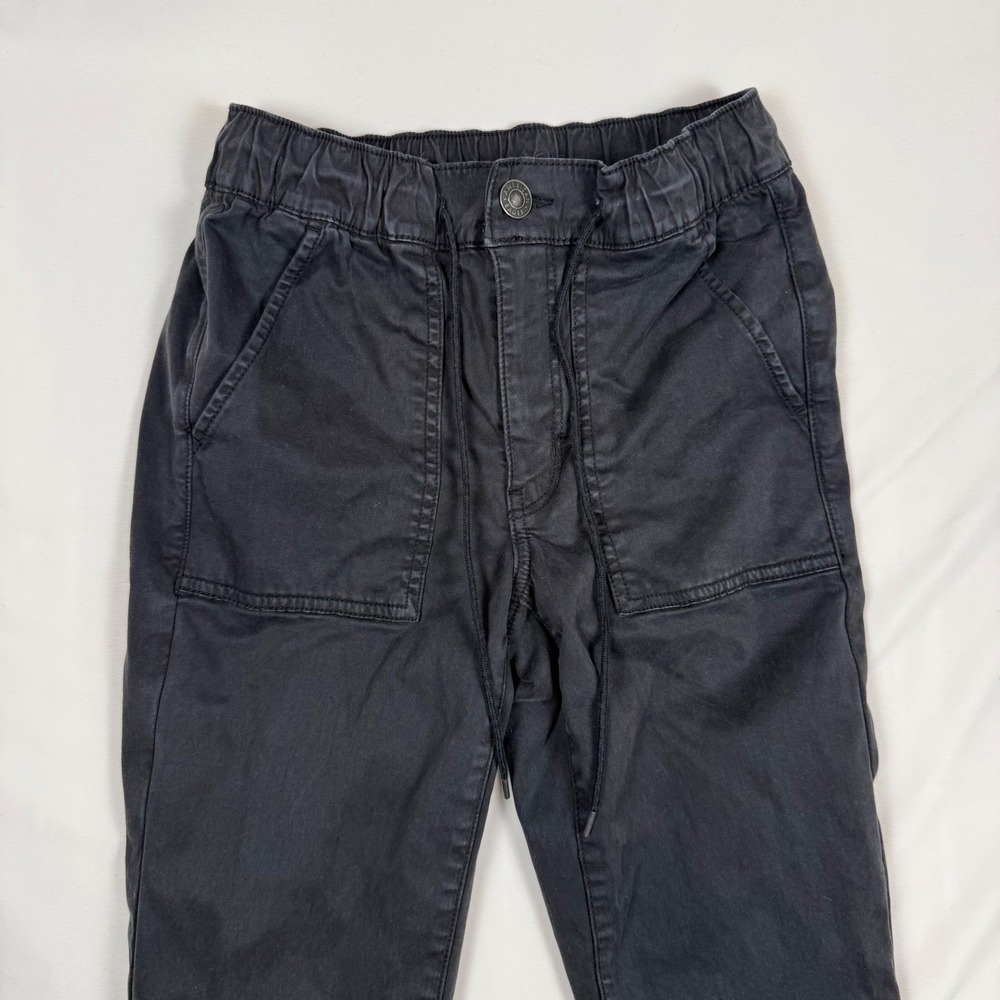 American Eagle Super Stretch Black Utility Jogger Pants Size 6 Regular